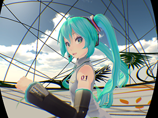 初音未来动感舞蹈！