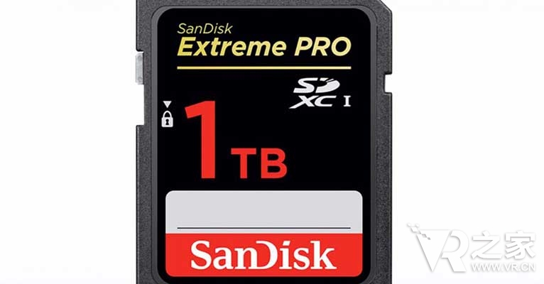 闪迪发布1TB SD卡，VR视频再大也不用愁了