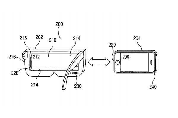 专利显示，苹果有意推出iPhone版“Gear VR”