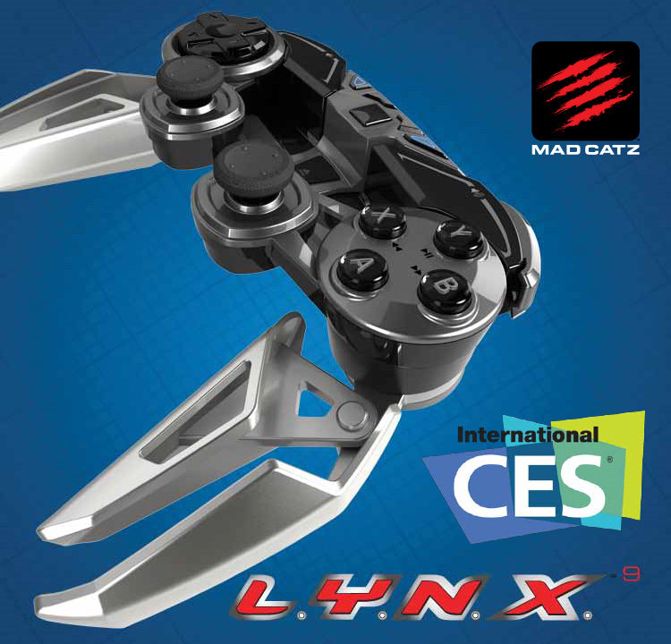 Mad Catz L.Y.N.X. 9 美加狮 无线蓝牙变形手柄