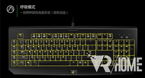 Razer 雷蛇 黑寡妇蜘蛛幻彩版 机械键盘